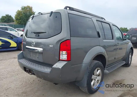 2008 Nissan Pathfinder Se from USA, damaged, VIN 5N1AR18B38C602368